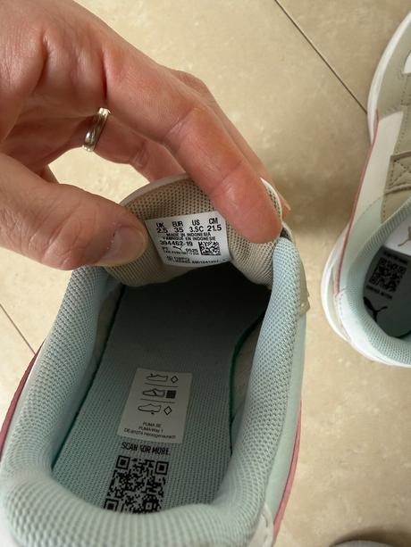 Dievcenske tenisky puma, puma,35