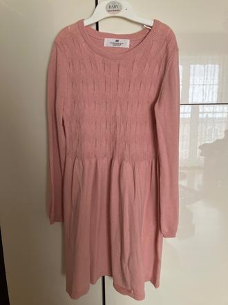 Pletené šaty, h&m,122