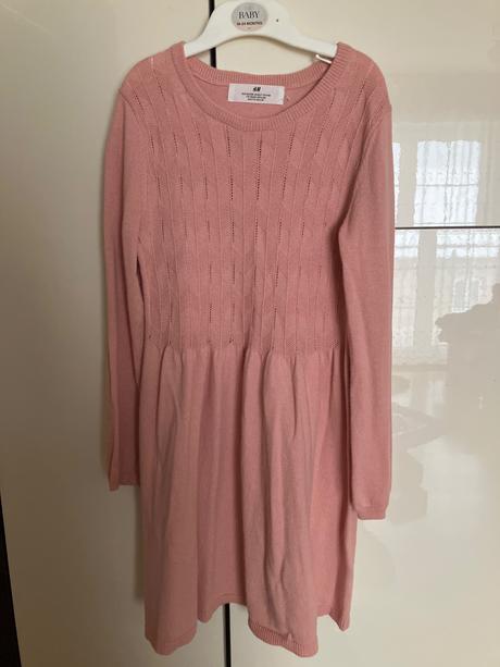 Pletené šaty, h&m,122