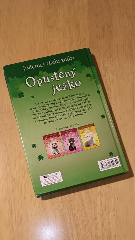 Zvierací záchranári - opustený ježko,