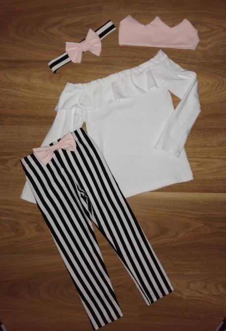 Volánové tričká alebo šaty mama & dcéra, 56 - 164