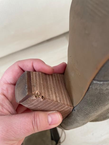 Aldo semišové členkové topánky, 37