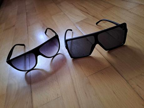 Velke extravagantne slnecne okuliare, 