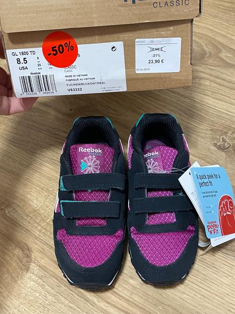 Tenisky reebok nove, reebok,24