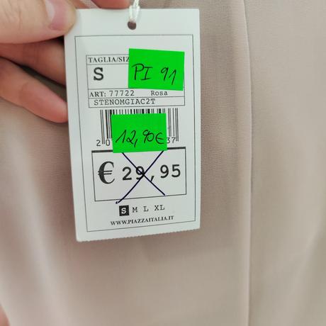 Ľahké padavé sako bez zapínania veľ. s, m, l, piazza italia,s