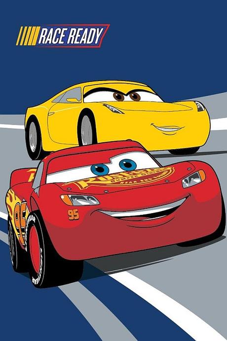 Detský uterák cars race ready 60/40,