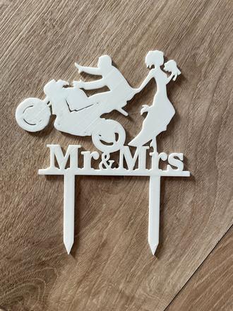 Zápich na tortu motorkár, 