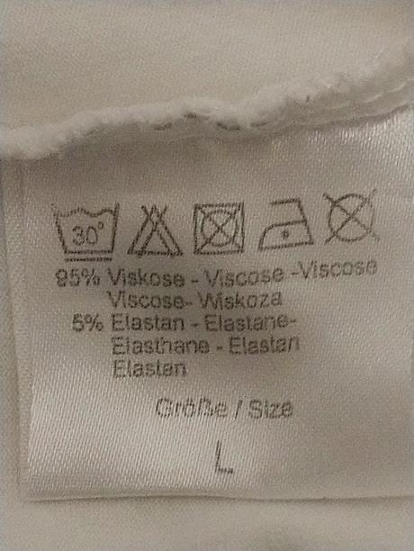 Dámsky biely elegantný elastický top, rolák bonita, xl