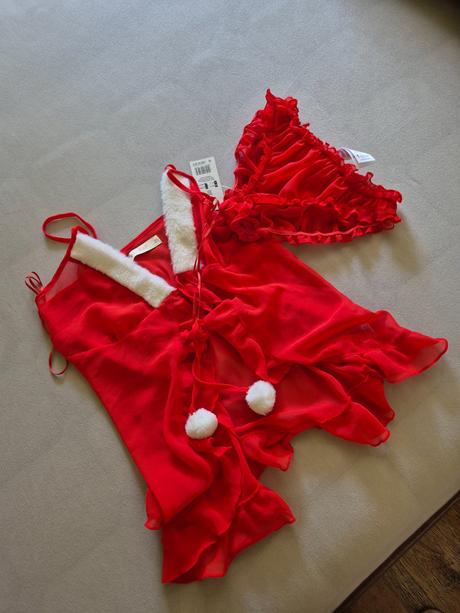 Vianočné spodné prádlo, f&f,xs