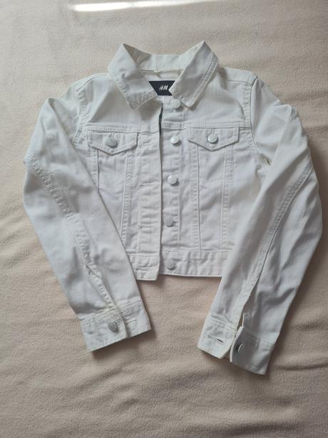 Predám rifľovú bundu veľ. 146, h&m,146