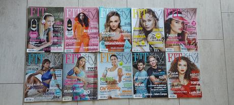Časopis fit štýl - rok 2014 až 2023 - 1eur/1ks,