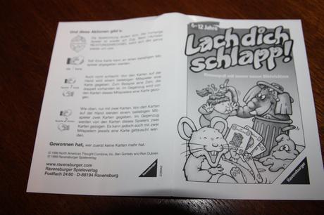 Hra lach dich schlapp - v nemcine - od 6 rokov, 