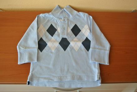 Polo-tričko kosoštvorcové, h&m,86