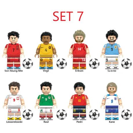 Figúrky futbalisti (8ks),