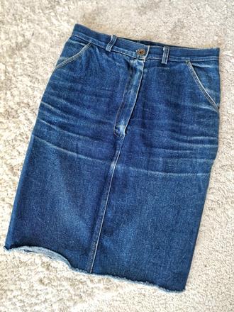 Vintage sukňa denim, s