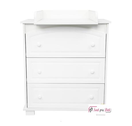 Komoda s prebaľovacím pultom, megan,