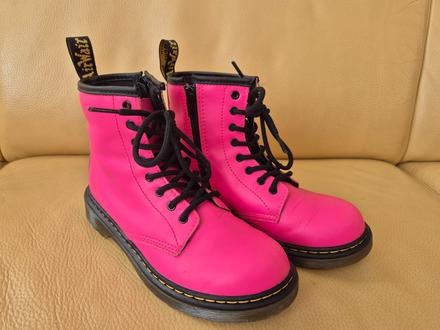 Kožené čižmy dr. martens 1460, veľ. 34, 34