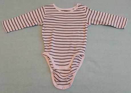 Body pásikové h&m 68, h&m,68