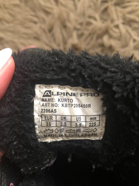 Cizmy, alpine pro,35