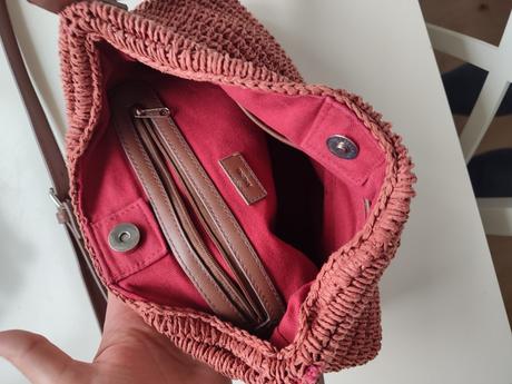 Prútena kabelka na leto, 