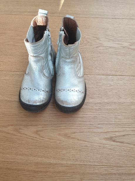 Bisgaard strieborné čižmy (15cm), 24