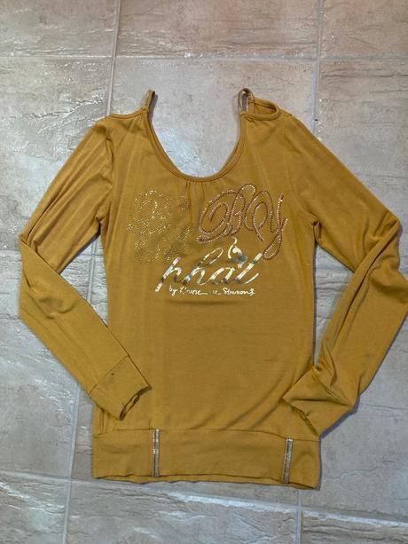 Horčicové tričko, s