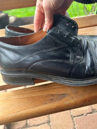 Topánky kožené, 43