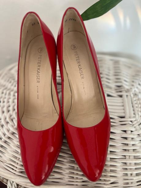 Peter kaiser červené lodičky, 40