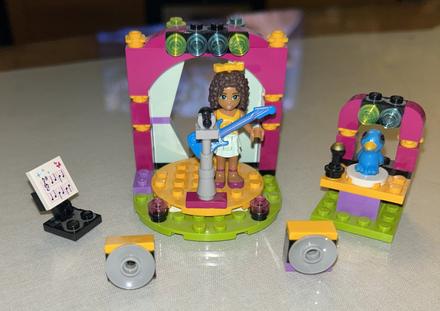 Lego friends - andreino podium - komplet,