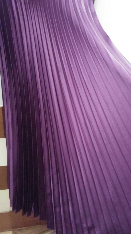 Saty - dlhe, plisovane, xl