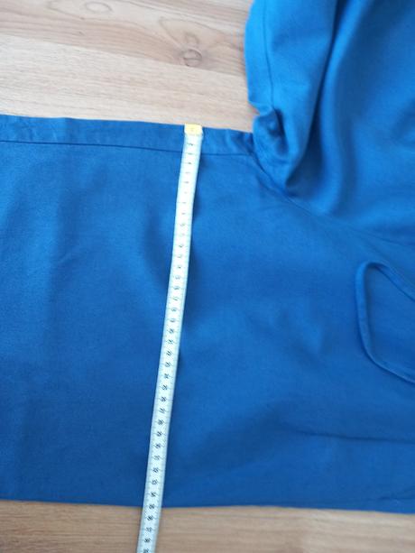Modré linen blend nohavice reserved 40/l, reserved,l