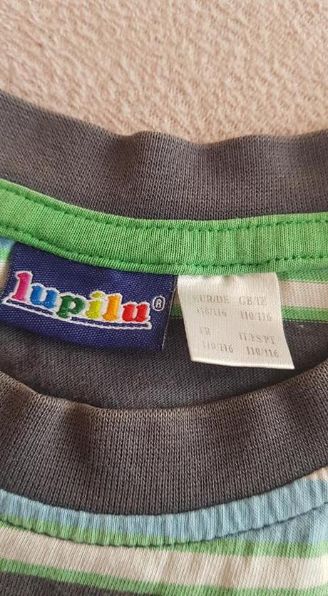 Tričko s krátkym rukávom č.110/116, lupilu,110