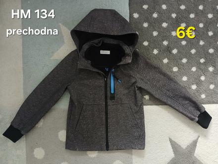 Softshellova bunda 134, h&m,134