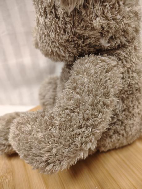 Plyšový sivo hnedý medveď, bertie, 35 cm, 