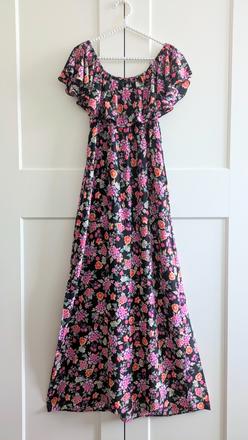 Kvietkované dlhé šaty calzedonia, calzedonia,s