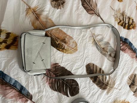 Calvin klein kabelka koža plus opasok ck dar, calvin klein