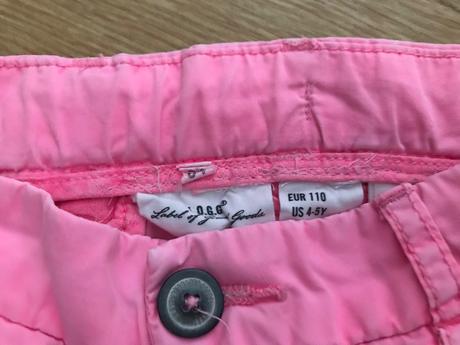 Letne platené chinos nohavice, h&m,110