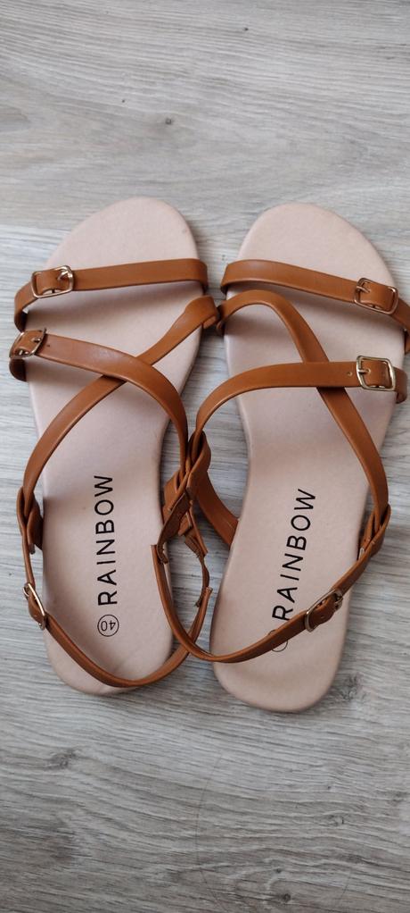 Sandále rainbow nové, 40