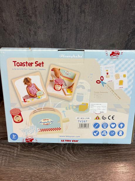 Le toy van - ranajkovy toastovy set,