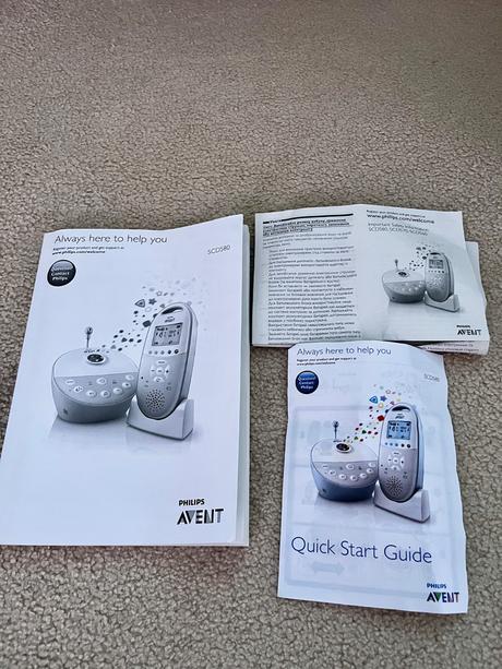 Vysielačka philips avent scd580, philips avent