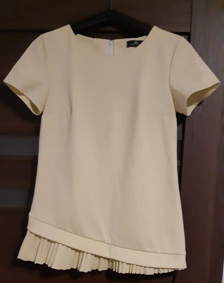 Žlté tričko elisabetta franchi, s