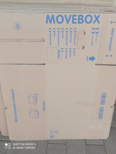 Kartónové krabice na balenie pri sťahovaní,