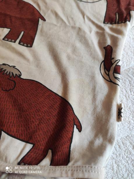 Tričko s mamutmi, lindex,68