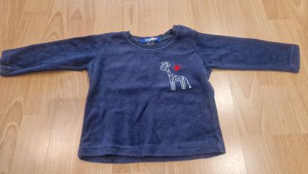 Froté tričko, lupilu,80