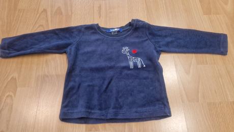 Froté tričko, lupilu,80