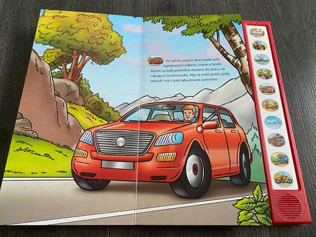 Knižka-dopravné prostriedky moja zvuková knižka,