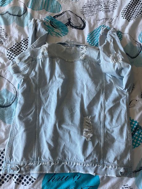 Riflova bunda oversize, s