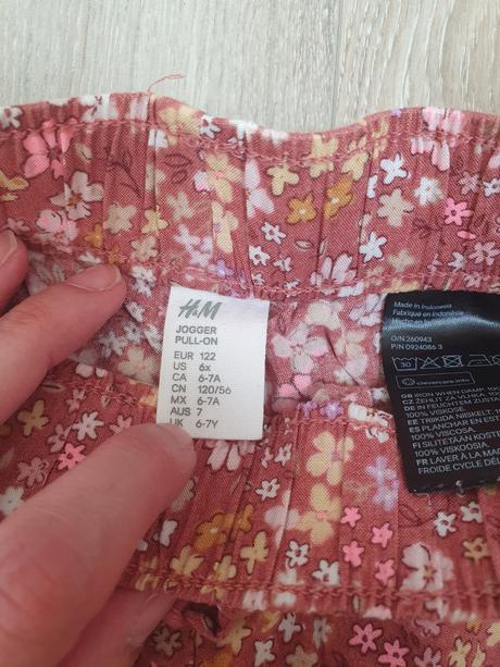 Letné nohavice, h&m,122