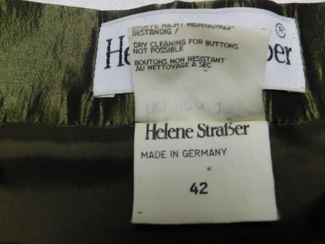 Helene straber luxusna hodvabna sukna ku kroju, 40