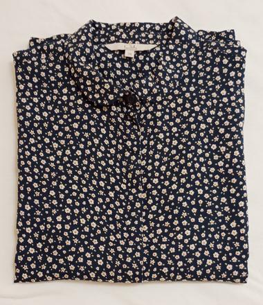 Kvietkovaná blúzka, clockhouse,38